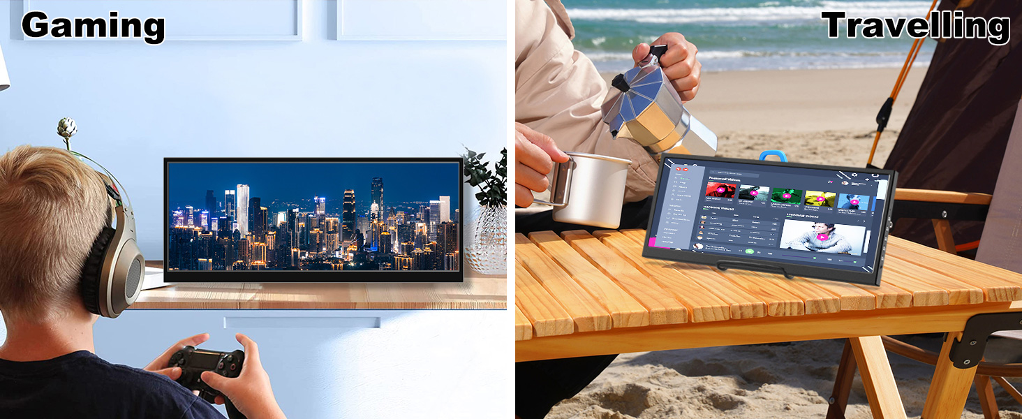 12.3 inch touchscreen monitor