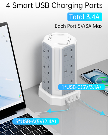 European to UK Plug Adaptor