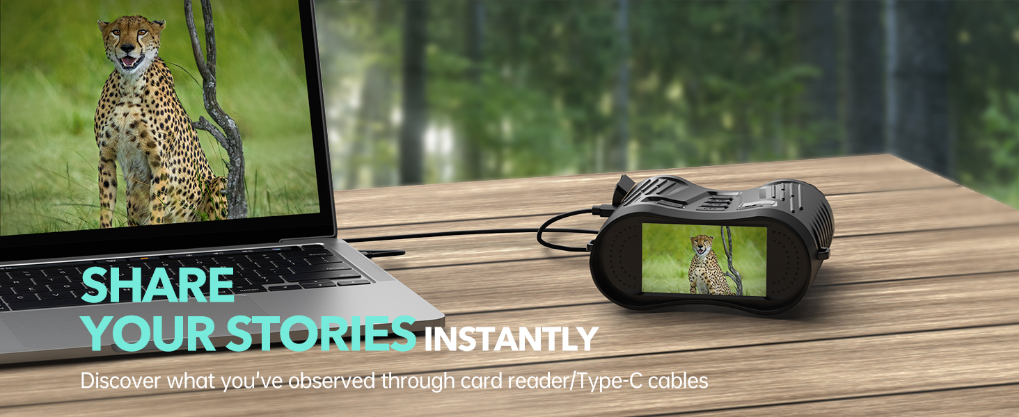 4K night vision binoculars