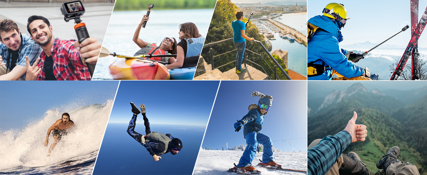 Invisible selfie stick; tripod stand;Selfie Stick;Tripod; action camera tripod; action camera selfie