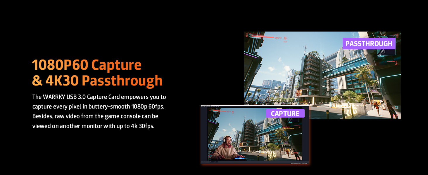 1080p@60hz capture performance, with 4k@30hz (4k@60 hz at yuv 420) loop-out capability