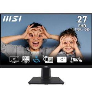 MSI PRO MP275 27 Inch Full HD Office Monitor - 1920 x 1080 IPS Panel