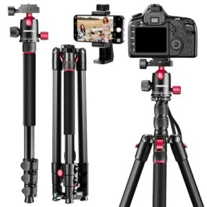 CAMBOFOTO 74‘’/188cm Professional Camera Tripod