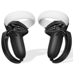 SUPERUS Comfort Controller Grips Cover Compatible with Meta Quest 2 Accessories - All-Silicone Construction