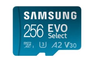 Samsung EVO Select (2024) microSD card + SD adapter