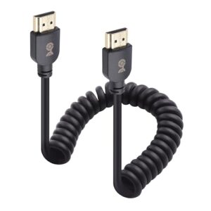 Cable Matters 48Gbps 8K HDMI Coiled Cable 0.9m with 8K@60Hz