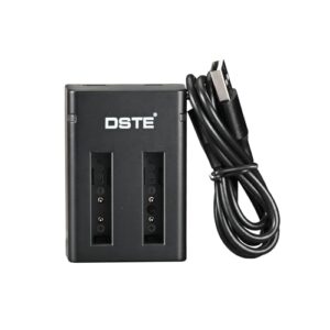 DSTE Dual Charger Compatible for Kodak LB-015 Battery and Kodak WPZ2