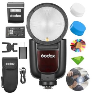Godox V1 V1Pro O Flash for Olympus Panasonic Camera TTL Speedlight