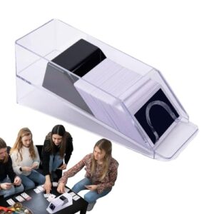 Coiroaoz Card Dealer - 4/6-Deck Playing Card Dealing Shoe | Reusable Card Dispenser