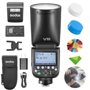 Godox V1 V1Pro C Flash for Canon Camera TTL Speedlight