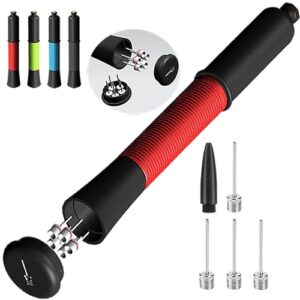 Football Pump with Needle Storage