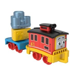 Thomas & Friends Toddler Toy My First Brake Car Bruno Push-Along Vehicle with Stacking Cargo for Preschool Kids Ages 18+ Months