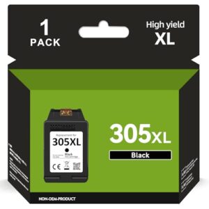 305XL Ink Cartridges Black Replacement for HP 305 Ink Cartridge