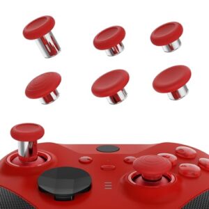 eXtremeRate 6 in 1 Metal Replacement Thumbsticks for Xbox Elite Series 2 Controller