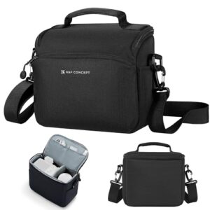 K&F Concept Camera Sling Bag Small Crossbody Camera Case DSLR/SLR/Mirrorless Compact Shoulder Photography Bags for Photographers
