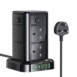 Tower Extension Lead with USB C Slots
