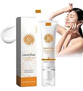 Tinted Sunscreen for Face SPF 50, Hydrating Sun Essence Face Sunscreen, Korean SPF 50+ PA++++ No ...