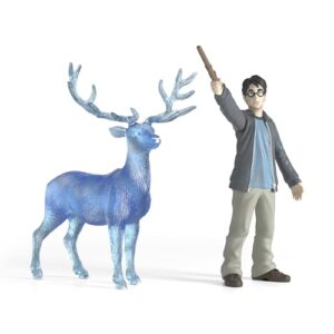 SCHLEICH 42680 WIZARDING WORLD™ Harry Potter™ & Patronus Figurine for ages 6+