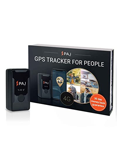 PAJ GPS EASY FINDER 4G - Mini Personal GPS Tracker for Kids