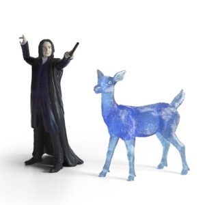 SCHLEICH 42683 WIZARDING WORLD™ Professor Snape™ & Patronus Figurine for ages 6+