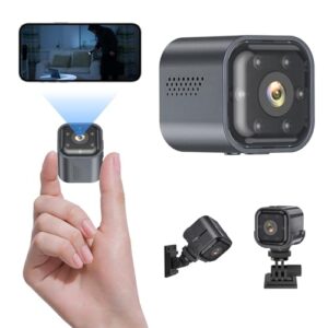 WORHUDY Mini Spy Hidden Camera | Dual-Way Talk
