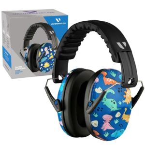 Kids Ear Defenders Children - Noise Cancelling Headphones for Kids - Sound Blocking Earmuffs Autism - Kids Ear Protection Earmuffs for Boys