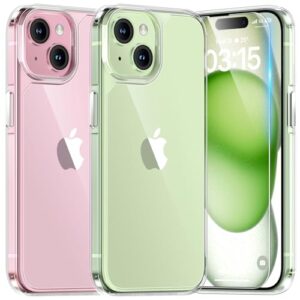 TAURI 3 in 1 Clear for iPhone 15 Case