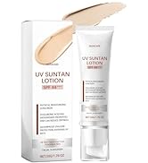 Moisturizing Sunscreen SPF50+ PA+++ Birch Juice Sun Cream for Face Korean Skincare, Lightweight, ...
