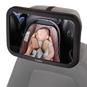 Cubble Baby Mirror - 360° Rear Facing Back Seat Car Mirror (30cm x 19cm)