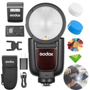Godox V1 V1Pro F Flash for Fuji Camera TTL Speedlight