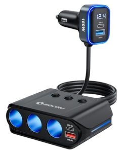 7 in 1 Cigarette Lighter Splitter