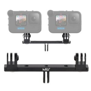 HSU Aluminum Twin Dual Mount for GoPro