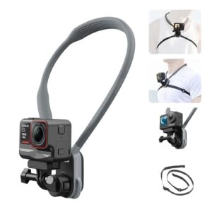 AuyKoo S2 MAX Camera Neck Mount With Magnetic Quick Release + Fixing Chest Strap