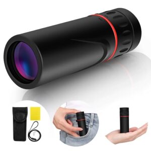 Monocular Telescope High Power 30X30 Waterproof HD Pocket Monoculars Mini Monocular Telescope Portable for Adults Scope Wildlife Bird Watching Hunting Hiking Concerts Travel Gifts