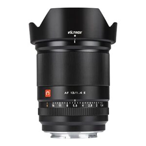 VILTROX 13mm F1.4 Wide Angle Aps-C Autofocus Lenses for Sony E Mount Camera Lenses Camera Lenses FE large aperture wide angle lens compatible for Sony a7 a7C a7III a7RIII a7RIV a7RV a9 a61
