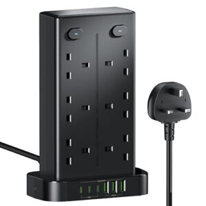 Tower Extension Lead with USB C Slots