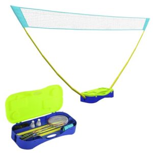 SPORTNOW Badminton Set with Volleyball Net