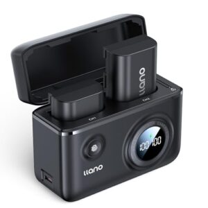 llano LP-E6NH 18W Fast Dual Battery Charger Set