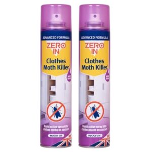 Quebec Zero In Clothes Moth Killer - Ready-To-Use - Kills Moths