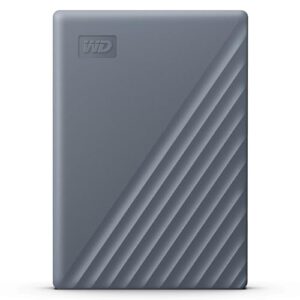 WD 5TB My Passport Portable HDD Works with USB-C and USB-A devices with software for device management