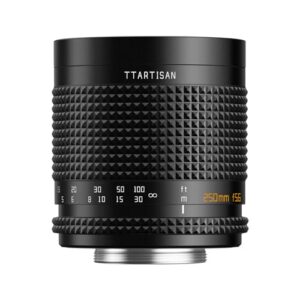 TTARTISAN 250mm F5.6 Reflex Camera Lens for M42 Mount Full Frame Manual Focus Lens Doughnut Bokeh