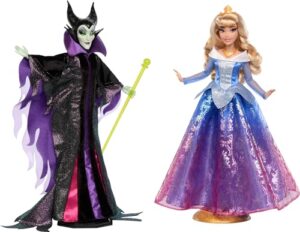 Mattel Disney Collector Maleficent & Aurora Fashion Dolls Inspired by Disney Sleeping Beauty Movie