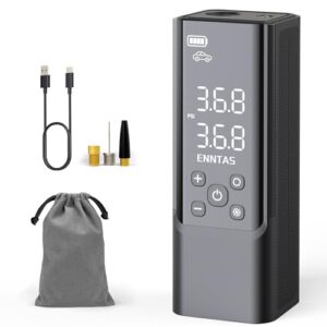 Enntas Tyre Inflator Portable Air Compressor Rechargeable