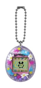 BANDAI Tamagotchi Original Flower Perfume Shell | Tamagotchi Original Cyber Pet 90s Adults And Kids Toy With Chain | Retro Virtual Pets Are Great Boys And Girls Toys Or Gifts For Ages 8+