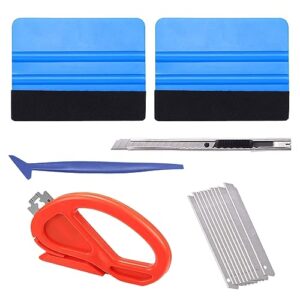Afuiiuq 15 Pcs Car Vinyl Wrap Tool kit