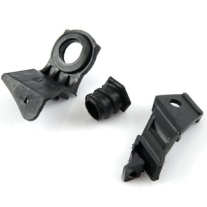 ROBUST Car Headlamp Headlight Bracket Tab Repair Kit Left Passenger Side for Volkswagen Golf Mk5 2003-2008 Jetta Mk3 2003-2009 1K0998225