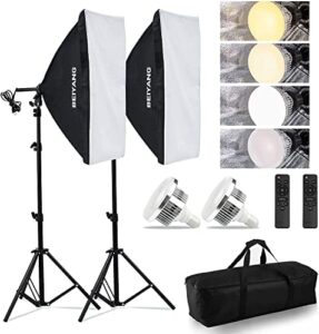 BEIYANG Softbox Lighting Kit