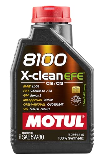 WOL Motul 8100 X-Clean EFE 5W30 Fully Synthetic Engine Oil 109471 - ACEA C2