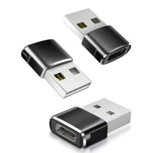 USB C to USB Adaptor 3Pack