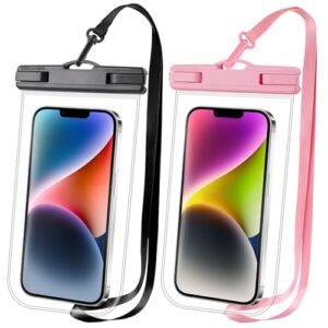 Razobws 2 Pack Waterproof Phone Pouch